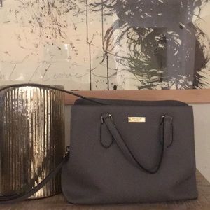 Kate Spade gray pebble purse
